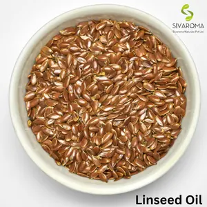 Kustom murni minyak Linseed dingin tekan 100% minyak Linseed alami untuk perawatan wajah pembawa bahan mentah minyak Linseed dengan pengiriman cepat