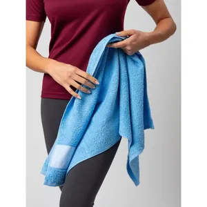Serviette personnalisable 50x100 cm pour merchandising, serviette promotionnelle haut de gamme - Product Image 2