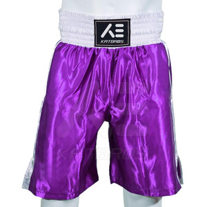 กางเกงชกมวยสีม่วงสำหรับผู้ชาย KATBROS ทรงปกติ ผ้าสเตรช 140 กรัม ไนลอน/โพลีเอสเตอร์ ชุดศิลปะการต่อสู้ โลโก้ด้านหน้า ไซส์ผู้ใหญ่ - Product Image 1