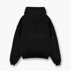 Cotton Blended Zipper Hoodies For Men Loose Fit Winter Fashion Wear Custom Design Solid Color Men Zipper Hoodies - Product Image 2