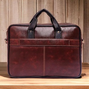 Sac de messager en cuir souple fait à la main sac polyvalent abordable pour le voyage et le travail sac de messager pour ordinateur portable en cuir véritable - Product Image 3