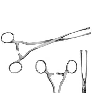 Forceps péritonéens, forceps d'hystérectomie, forceps Baby-Mikulicz, manuel, acier inoxydable, haute qualité - Product Image 4