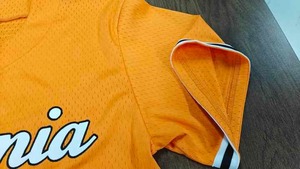Uniforme de béisbol de malla de secado rápido con cuello en V personalizado, Unisex camiseta de fútbol, camiseta de béisbol bordada de talla grande transpirable - Product Image 5