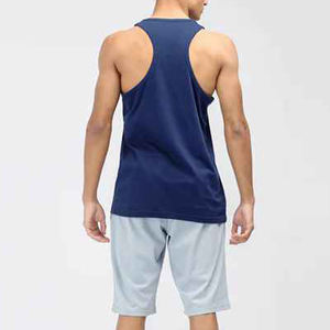 Camisetas de Tirantes Personalizadas para Hombre, de Alta Calidad, al por Mayor, con Logotipo Personalizado, Cómodas, de Color Sólido, Casuales, 100% Algodón, Poliéster, Transpirables, 2024 - Product Image 3