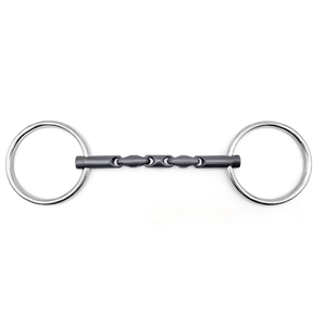 Brocas de titanio para montar a caballo de calidad superior, anillos sueltos de titanio con boquilla Waterford Euro Cavall Bits 2025 - Product Image 1