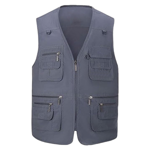 Meilleur gilet de pêche pour homme, vêtements de sport actifs, élégant, respirant, nouvellement arrivé, meilleure vente, vêtements de travail écologiques, gilet de pêche pour homme - Product Image 4