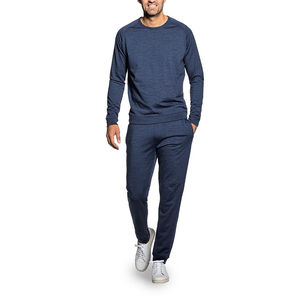 Conjunto Deportivo Informal de Invierno de Secado Rápido 100% Algodón Personalizado para Hombre, Chándal de Color Contrastante - Product Image 5