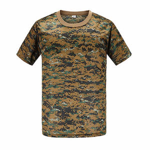 2025 Nueva camiseta de entrenamiento al aire libre, camisetas personalizadas de poliéster para hombres, camisetas de camuflaje, ropa deportiva, ropa de pesca, nuevo diseño - Product Image 3