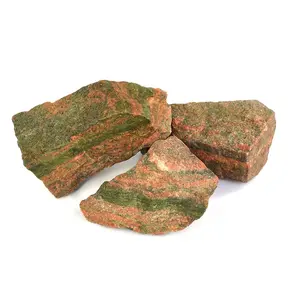 rough stone unakite Raw rough for natural reiki healing crystal Un polished raw gemstones crystal natural wholesaler
