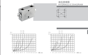 Katup Periksa Hidrolik Berkualitas Tinggi DOUBLE PILOT OPERATED, Penjualan Langsung Pabrik Cina - Product Image 2