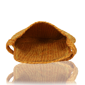 Bolso Bandolera de Yute Tejido a Crochet Estilo Bohemio para Mujer, Color Sólido, Cierre de Solapa, Correa para el Hombro, Ecológico, para Uso Diario en Verano - Product Image 2