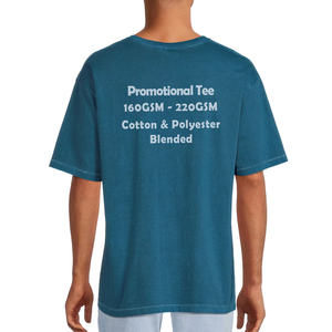 เสื้อยืดผ้าฝ้ายเฮฟวี่เวทสำหรับผู้ชายขนาดพิเศษพิมพ์ลายออกแบบให้พอดีตัวหลวมระบายอากาศได้ดี - Product Image 6