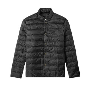 Chaqueta acolchada de invierno personalizada de alta calidad para hombre, impermeable con capucha y diseño acolchado transpirable de talla grande para uso en exteriores - Product Image 4