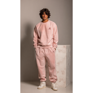 2025 último diseño chándal personalizado 420 Gsm peso pesado Puff estampado chándal Panel Flare pantalones de chándal Sudadera con capucha conjuntos hombres chándal - Product Image 3