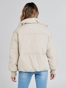 Chaquetas de invierno Chaqueta acolchada para mujer Recién llegado Nuevo diseño Chaqueta acolchada personalizada de alta calidad para mujer con capucha - Product Image 6