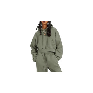 Conjunto de chándal de 2 piezas de lana para mujer - Product Image 3