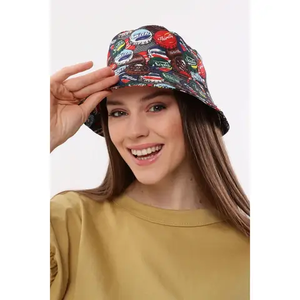 Sombreros de cubo al aire libre playa viaje cubo gorra algodón liso diseñador gorra hombres Unisex fiesta pesca logotipo personalizado - Product Image 5