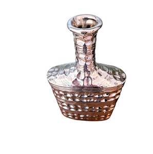 Jarrones de Flores Modernos de Aluminio Plateado al por Mayor, Nuevo Diseño, Jarrón de Metal Artesanal, Decoración del Hogar, Personalización para Bodas, Material Plateado - Product Image 2