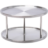 Support à gâteau moderne à 3 niveaux en aluminium coulé pour les mariages et les fêtes Design élégant et durable pour les gâteaux, les cupcakes et les desserts