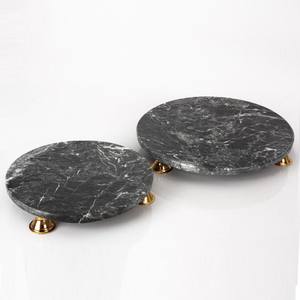 ถาดเสิร์ฟหินอ่อนเป็นมิตรต่อสิ่งแวดล้อมแผ่นรองชาร์คิวรีบอร์ดแบบอินเดียรับประกันราคาต่ำ - Product Image 2