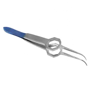 Top vente Iris conjonctive pince en acier inoxydable ophtalmique droite et incurvée Extension de cils pince à épiler Instrument chirurgical - Product Image 3