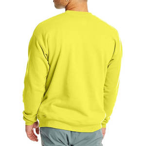 Sudadera de cuello redondo con serigrafía personalizada de lana para hombre, Sudadera de cuello redondo con logotipo bordado para adultos - Product Image 4