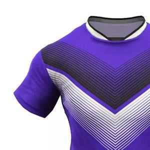 OEM diseño personalizado sublimación nombre y número Rugby fútbol desgaste uniforme conjuntos 100% poliéster adultos precio barato - Product Image 5