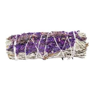 White Sage Smudge <b>Stick</b> White Sage and Hummingbird Flower <b>Stick</b> 4 inch White Sage and Hummingbird Flower Smudge 4 Inch - Product Image 5