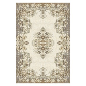 <b>RUGS</b> DEPOT LXDP-0616 Wholesale Terracotta Gold Minimalist Designer Digital Printed Machine Washable Chenille Area <b>Rug</b> <b>Non</b> <b>Slip</b> - Product Image 1