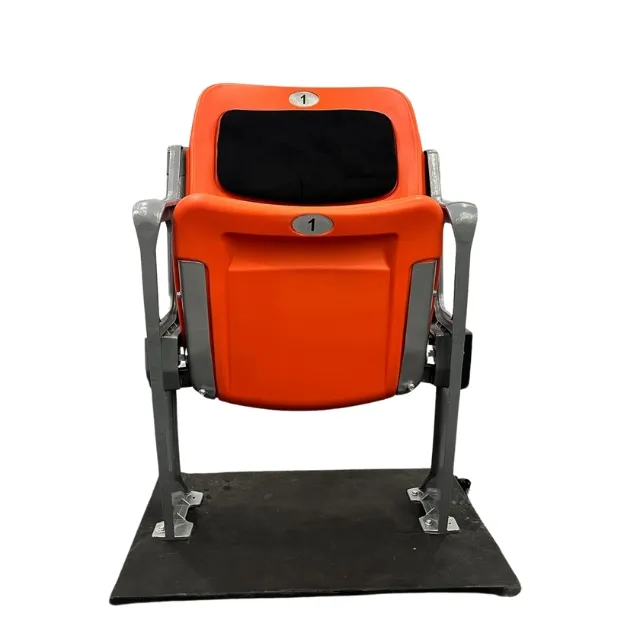 Stadyum koltukları katlanmış açık çamaşır suyu futbol basketbol katlanabilir plastik sandalye Flap İpucu-Up şişirme