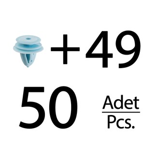 <b>Door</b> <b>Trim</b> Clips for Hyundai, Kia - 50 Pieces - Product Image 1