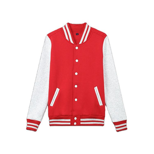 Veste bomber en cuir sur mesure en gros, veste de baseball décontractée à épaules tombantes pour homme, coupe ajustée - Product Image 3