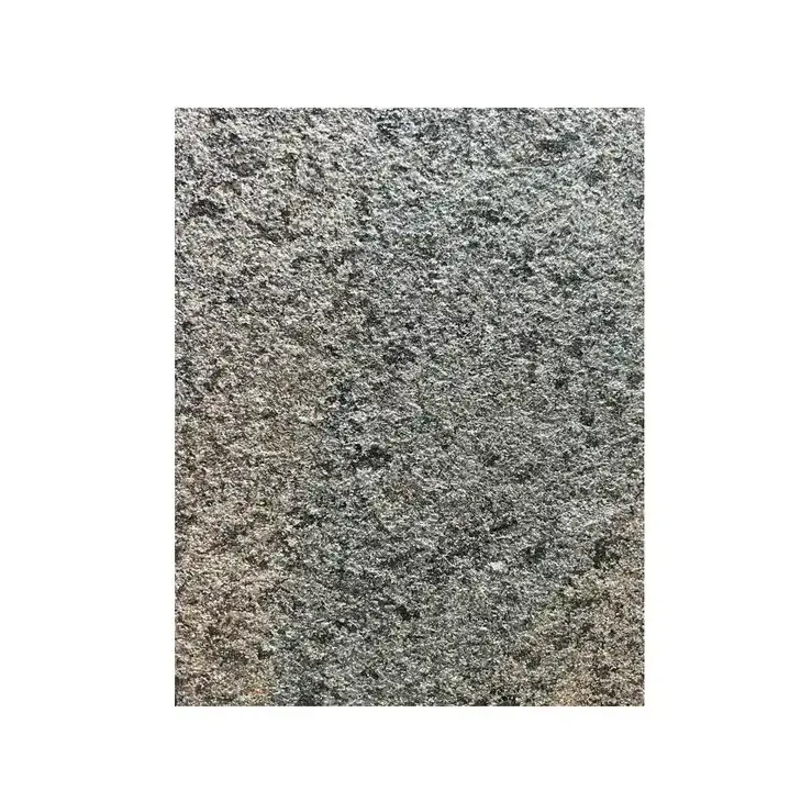 Premium Quality R Black Sand Blasted Finished Granite Slab Natural Stone for Kitchen Countertop Decoration