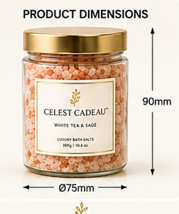Sel de Bain Naturel Premium Indumrittika pour une Expérience Spa de Luxe, Formule Riche en Minéraux, Parfum aux Huiles Essentielles pour le Bain - Product Image 4