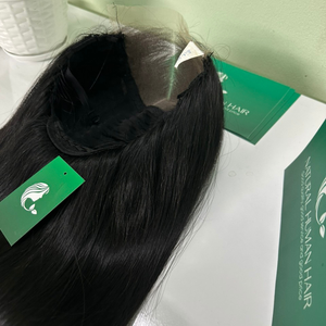Perruques et extensions de cheveux vierges brutes alignées sur des cuticules Perruques humaines vietnamiennes Perruque de cheveux humains en dentelle originale Silky Wave - Product Image 5