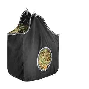 Vente flash : Équipement d'équitation et d'écurie, sac à foin à alimentation lente à quatre côtés breveté pour chevaux, durable, facile à utiliser, pour les voyages et l'extérieur - Product Image 1