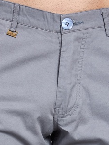 Pantalones cortos Cargo de seis bolsillos de sarga de algodón de calidad superior para hombres Pantalones de utilidad sólidos con estilo duradero Respetuoso con el medio ambiente Casual todos los días - Product Image 3