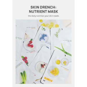 Masque facial quotidien A3shop AOA Skin Blueberry, masque en feuille premium pour le bien-être de la peau - Product Image 1