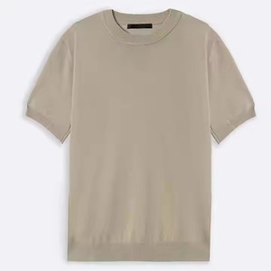 Camiseta Blanca para Hombre, Camisetas de Algodón al por Mayor, Camisetas de Algodón Lisas Americanas para Hombre, Camisetas de Cuello Redondo para Hombre con Estampado Personalizado de Alta Calidad - Product Image 5