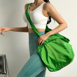 Bolsas de gimnasio con logotipo personalizado para mujer, bolsa de viaje para entrenamiento, bailarina, deporte, bolsas de fitness con compartimento para zapatos, soporte para alfombrilla - Product Image 6