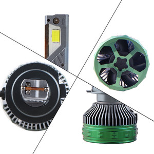 Cuatro tubos de cobre 360W 50000LM H4 H13 H7 H11 9005 9006 Luces Led Para Auto Faros Led para coche - Product Image 2