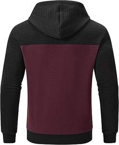 Sudaderas de Alta Calidad, Económicas, para Invierno, Ecológicas, Forradas, Tejido Jersey Waffle, Teñidas, 100% Poliéster, Estilo Urbano - Product Image 5