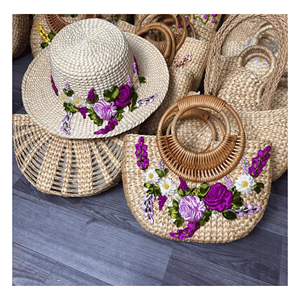 Water Hyacinth <b>Hats</b> natural hyacinth plant woven material ideal <b>for</b> summer fashion styling from Vietnam - Product Image 1