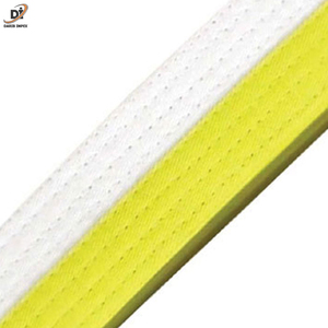 เข็มขัด BJJ ผ้าฝ้าย100% สำหรับเด็กชุดเล่นกีฬาสไตล์บราซิลอุปกรณ์ศิลปะการต่อสู้พิมพ์โลโก้ตามสั่ง - Product Image 4