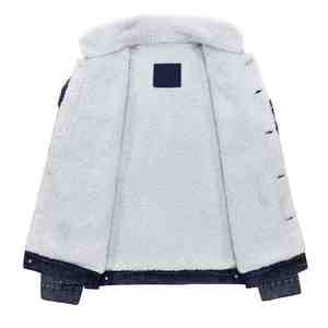 Chaqueta vaquera elegante para hombre, chaqueta de Estilo Vintage para hombre, ropa regular de longitud, tela vaquera, ropa informal - Product Image 3