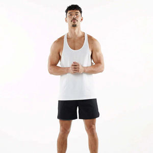 Débardeur de sport pour homme le plus populaire, 100 % coton, séchage rapide, respirant, style gothique, logo personnalisé imprimé, design sans manches - Product Image 4