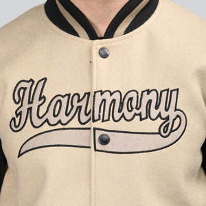 Veste de baseball en tissu de laine confortable à séchage rapide, broderie, prix bas, tendance, vêtements d'extérieur, veste de baseball - Product Image 6