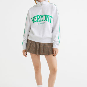 Vêtements d'hiver Vêtements de rue d'extérieur Impression de logo personnalisé Meilleur design Polaire légère Sweat-shirt pour femmes - Product Image 2