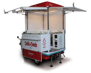 Tricycle Électrique Food Truck Chariot de Restauration Mobile à Trois Roues Résistant à la Rouille 10 pieds Garantie 5 ans Café Pizza Taco Crème Glacée Snacks - Product Image 3