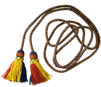 2025 New Stewart Bugle Cord Ukuran Khusus Tas Seragam Marching Band Bagpiper Warna Merah Biru Kuning Seremonial Berlapis 100% Poliester